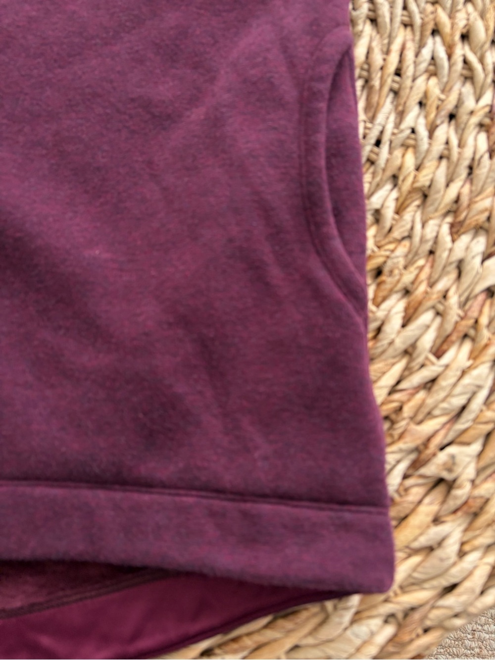 Athleta Cozy Karma Funnel Neck Sweatshirt in Spiced Cabernet - Picture 10 of 14